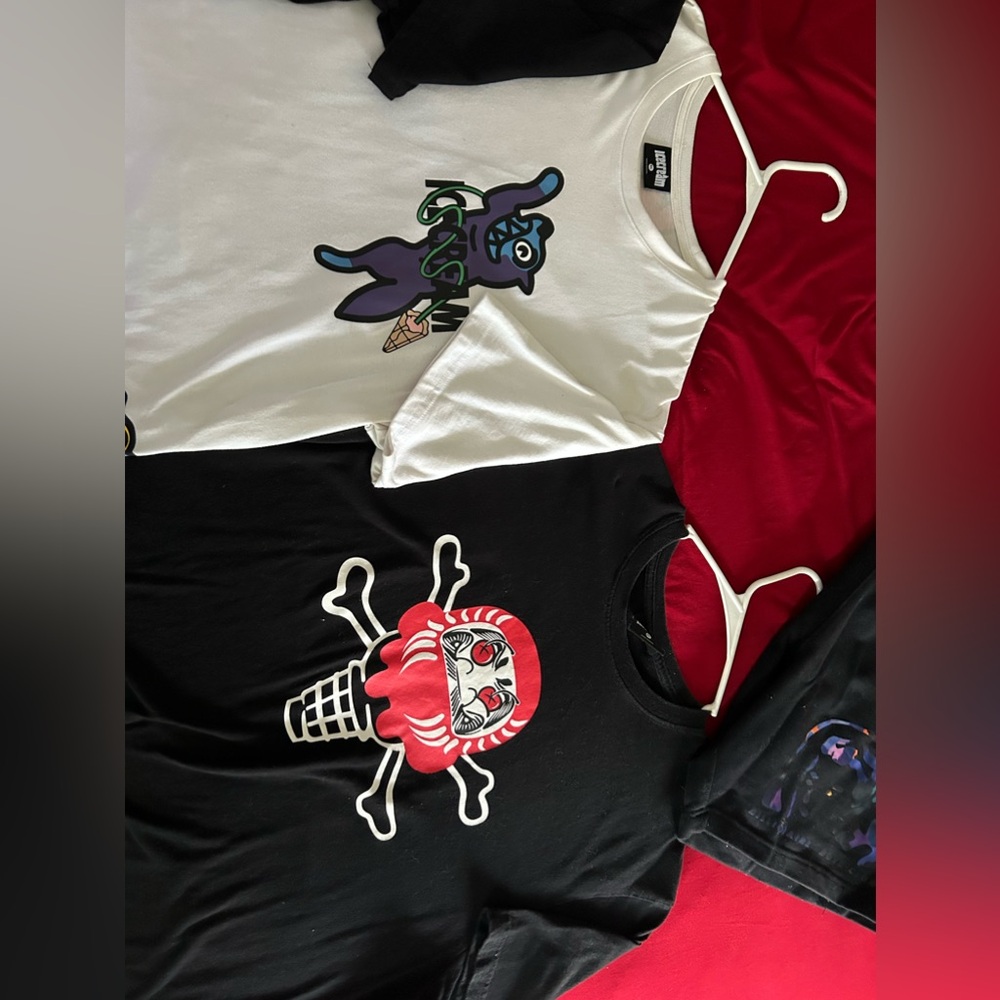 Ice cream/ Billion Dollar Boys shirts! Size Large - XLarge